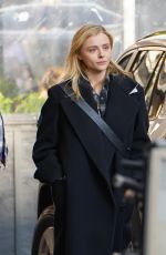 CHLOE MORETZ Out and About in MNew York 04/29/2022