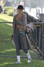 CHRISSY TEIGEN Out in Beverly Hills 04/30/2022