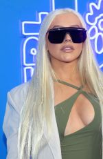 CHRISTINA AGUILERA at Dior Men