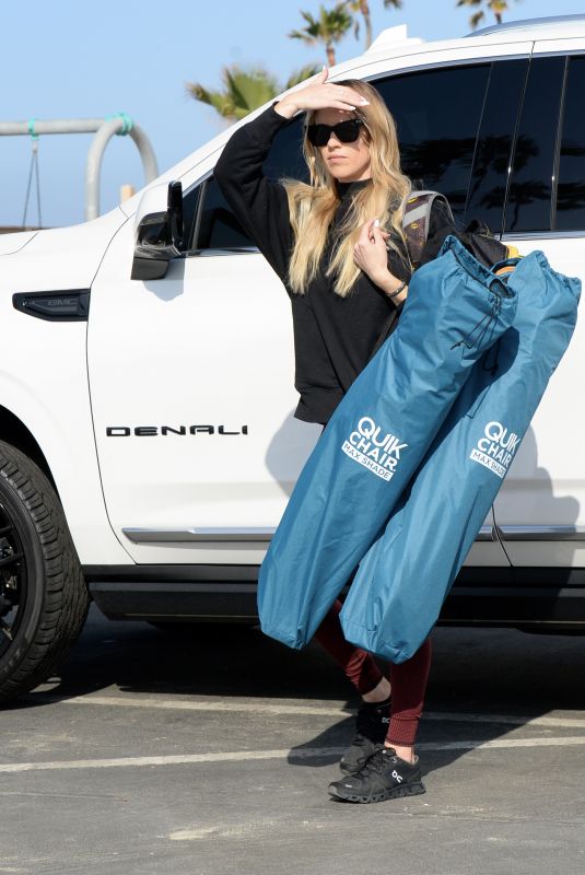 CHRISTINA ANSTEAD at Her Kids Soccer Game in Orange County 05/03/2022
