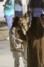 CHRISTINA MILIAN and KARRUECHE TRAN Leaves Dave Chappelle Show in Los Angeles 05/04/2022