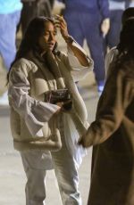 CHRISTINA MILIAN and KARRUECHE TRAN Leaves Dave Chappelle Show in Los Angeles 05/04/2022