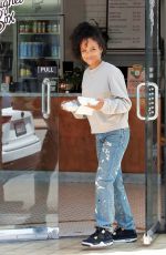 CHRISTINA MILIAN Leaves Her Beignet Box Restaurant in Los Angeles 05/17/2022