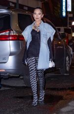 CHRISTINE CHIU Arrives at Balenciaga Afterparty in Chinatown 05/22/2022