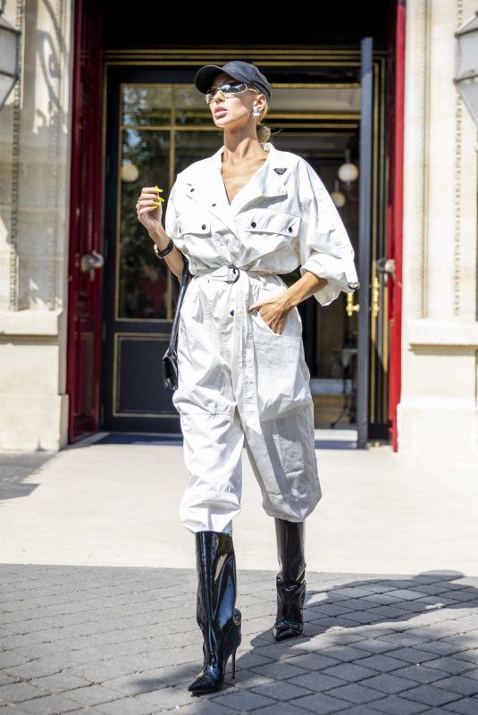 CHRISTINE QUINN Out and About in Paris 05/09/2022