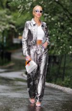 CHRISTINE QUINN Out at Central Park in New York 05/15/2022
