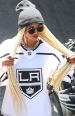 CIARA on the Set of a Music Video in Los Angeles 05/05/2022