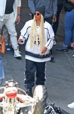 CIARA on the Set of a Music Video in Los Angeles 05/05/2022
