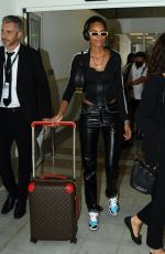 CINDY BRUNA Arrives at Nice Airport 05/15/2022