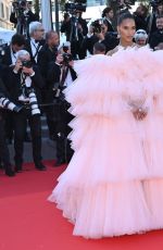 CINDY BRUNA at Armageddon Time Premiere at 75th Annual Cannes Film Festival 05/19/2022