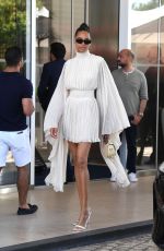 CINDY BRUNA Leaves Martinez Hotel in Cannes 05/18/2022