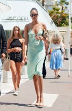 CINDY BRUNA Out at 75th Annual Cannes Film Festival 05/19/2022