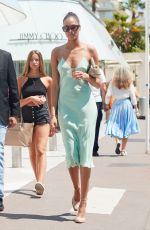 CINDY BRUNA Out at 75th Annual Cannes Film Festival 05/19/2022