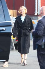 CLAIRE DANES Leavevs Disney Hulu Upfront at Basketball City in New York 05/17/2022