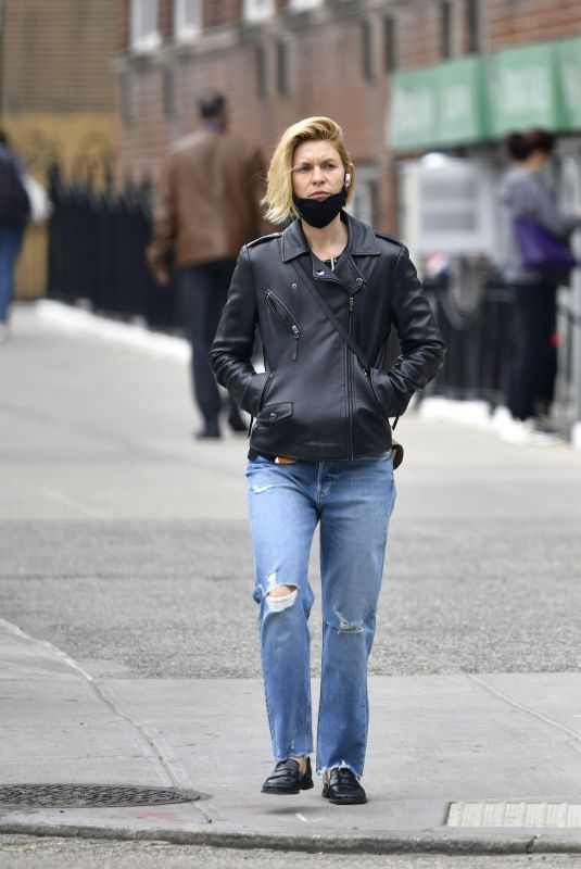 CLAIRE DANES Out and About in New York 05/12/2022