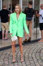 CLAIRE HOLT Leaves Martinez Hotel in Cannes 05/23/2022