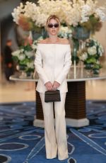 CLAIRE HOLT Leaves Martinez Hotel in Cannes 05/25/2022