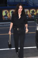COURTENEY COX Out for Dinner in Santa Monica 05/18/2022