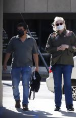 CYBIL SHEPHERD Out with a Friend in Los Angeles 05/05/2022