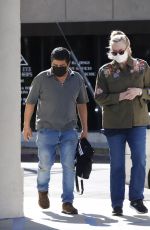CYBIL SHEPHERD Out with a Friend in Los Angeles 05/05/2022