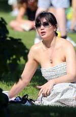 DAISY LOWE and Jordan Saul Enjoys a Picnic at a Park in London 05/14/2022