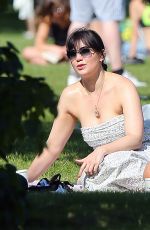 DAISY LOWE and Jordan Saul Enjoys a Picnic at a Park in London 05/14/2022