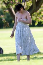 DAISY LOWE and Jordan Saul Enjoys a Picnic at a Park in London 05/14/2022