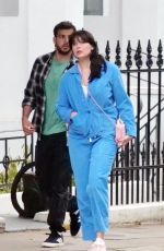 DAISY LOWE and Jordan Saul Out in London 05/09/2022