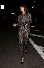 DAKOTA JOHNSON Arrives at Casa Cipriani at Met Gala Afterparty in New York 05/02/2022