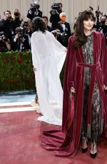 DAKOTA JOHNSON at Met Gala Celebrating In America: An Anthology of Fashion in New York 05/02/2022