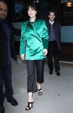 DAKOTA JOHNSON Leaves Greenwich Hotel in New York 05/04/2022