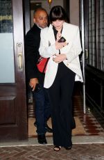 DAKOTA JOHNSON Out for Dinner in New York 05/05/2022