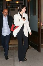 DAKOTA JOHNSON Out for Dinner in New York 05/05/2022