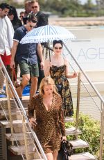 DITA VON TEESE at Martinez Hotel in Cannes 05/25/2022