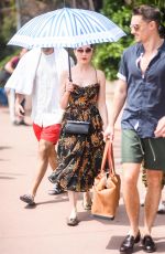 DITA VON TEESE at Martinez Hotel in Cannes 05/25/2022