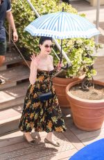 DITA VON TEESE at Martinez Hotel in Cannes 05/25/2022