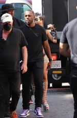 DOJA CAT Arrives on ther Set of a Music Video in West Hollywood 05/09/2022