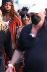 DOJA CAT Arrives on ther Set of a Music Video in West Hollywood 05/09/2022