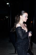 DOVE CAMERON Arrives at Met Gala Afterparty in New York 05/02/5022 