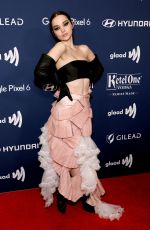 DOVE CAMERON at 33rd Annual Glaad Media Awards in New York 05/06/2022