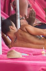 DRAYA MICHEL in Swimsuit at a Beach in St. James Parish in Barbados 05/28/2022
