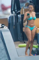 DRAYA MICHELE in Bikini at a Yacht in Barbados 05/29/2022