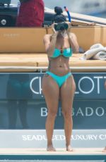 DRAYA MICHELE in Bikini at a Yacht in Barbados 05/29/2022
