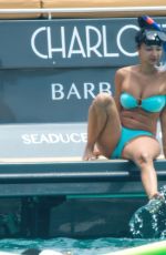 DRAYA MICHELE in Bikini at a Yacht in Barbados 05/29/2022