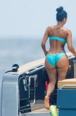 DRAYA MICHELE in Bikini at a Yacht in Barbados 05/29/2022
