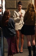 DUA LIPA Out for Ice Cream in Florence 05/30/2022