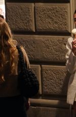 DUA LIPA Out for Ice Cream in Florence 05/30/2022
