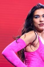 DUA LIPA Performs at Future Nostalgia Tour in Amsterdam 05/17/2022