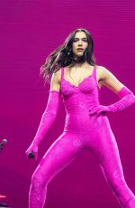 DUA LIPA Performs at Future Nostalgia Tour in London 05/02/2022