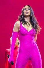 DUA LIPA Performs at Future Nostalgia Tour in London 05/02/2022